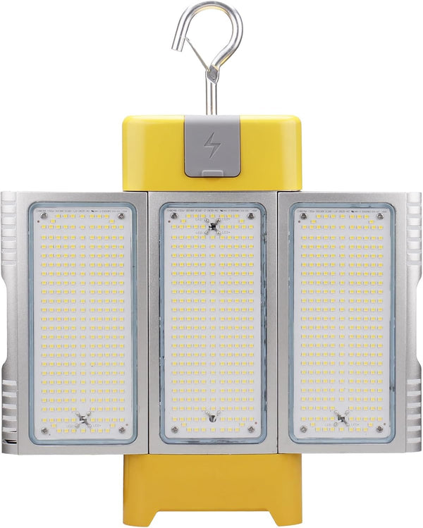 4 Pack Corded LED Work Light 150W/120W/100W Outdoor Delivers Super Bright 22950LM LED Portable Job Site Lighting Plug & Play Led Work Light for Factory Workshop Garage Construction