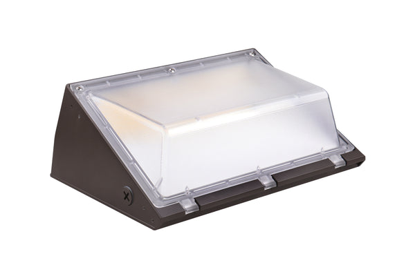 Paby 60W LED Wall Pack Light with Dusk to Dawn Photocell 7200LM 5000K Daylight Replacement for 215W MH/HPS Outdoor Security Lighting Commercial Wall Light for Warehouses Factories Shopping Malls